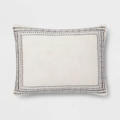 5pc Woven Diamond Stripe Comforter Set Cream/Black - Threshold™ -Home Decor Shop GUEST 5d349a07 7c2d 4182 a95d 87ac7e7fc926