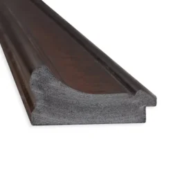 35" X 29" Non-Beveled Vogue Bronze Bathroom Wall Mirror - Amanti Art