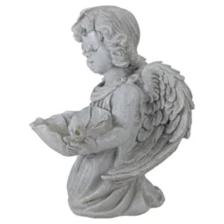 Northlight 9" Kneeling Angel With Flower Bird Feeder Outdoor Garden Statue -Home Decor Shop GUEST 5e685c8a 898b 4c99 ad4d 34406ac0e970