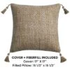 "Honeycomb Outdoor" Raffia Natural Toss Pillows (2-Pack) -Home Decor Shop GUEST 5fe04596 2987 433a b76c 3dec2d750fab