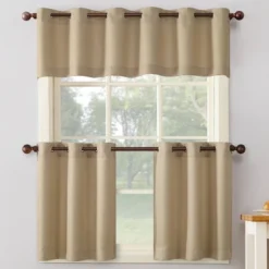 2pk Montego Casual Curtain Tiers - No. 918 -Home Decor Shop GUEST 60f0fc70 c7f0 4f8d a898 f583155ce60a