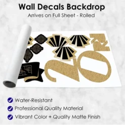 Big Dot Of Happiness Roaring 20’s - Peel And Stick 1920s Art Deco Jazz Party Decoration - Wall Decals Backdrop -Home Decor Shop GUEST 60ff05b8 68ab 42e1 9cd4 0fdd930f98e1