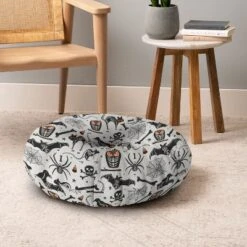 Heather Dutton Halloween XRay Round Floor Pillow - Deny Desings -Home Decor Shop GUEST 610ad14b 7d25 4e37 b4fa b594a62992d0