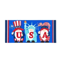 Evergreen 4-Season Sassafras Mats, Set Of 6, Welcome -Home Decor Shop GUEST 61e17e8f a44d 4c6a b472 005efcf461b1