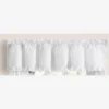 Home Classic Narrow Ruffle Rod Pocket Valance 74" X 12" White By Ellis Curtain -Home Decor Shop GUEST 620f7759 e6ca 4067 b2fd 6c2280927d37