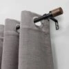 Decorative Drapery Curtain Rod With Maple Wood Cylinder Finials Matte Black - Lumi Home Furnishings 1 Decorative Drapery Curtain Rod With Maple Wood Cylinder Finials Matte Black - Lumi Home Furnishings -Home Decor Shop GUEST 6221ae7d 0569 4912 ab9d 0b925d76e382