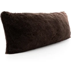 Cheer Collection Long Shaggy Hair Body Pillow (20" X 54") -Home Decor Shop GUEST 62b09948 3d48 4a43 8d63 1288d0135497