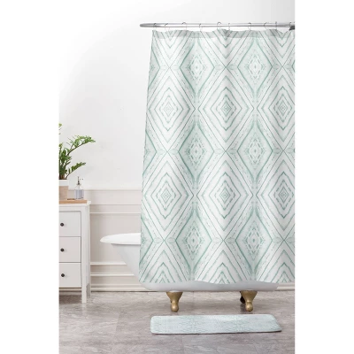 Jacqueline Maldonado Dash Diamond Memory Foam Bath Mat Green - Deny Designs 5 Jacqueline Maldonado Dash Diamond Memory Foam Bath Mat Green - Deny Designs - Image 3