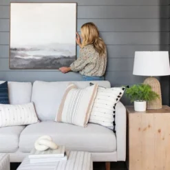 Lynwood Square Upholstered Cube - Threshold™ Designed With Studio McGee -Home Decor Shop GUEST 6427eddb 4107 4c90 98b8 91f4c8333e20