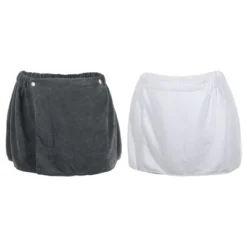 Unique Bargains Men's Bath Wrap Towel For Shower Spa Adjustable Robes With Hair Dry Cap White Gray 2 Pcs 14 Unique Bargains Men's Bath Wrap Towel For Shower Spa Adjustable Robes With Hair Dry Cap White Gray 2 Pcs -Home Decor Shop GUEST 64b37b68 0f51 46cc 8e4c dcb0a7399c72