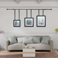 1-Inch Curtain Rod- Decorative Modern Urn Finials & Hardware- For Home Decor In Bedroom, Living Room & Kitchen, 48-84-inch By Lavish Home (Black) -Home Decor Shop GUEST 6528ffcb 884b 4646 b135 5a3cd46c1362