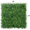 Yaheetech Pack Of 6 Faux Ivy Artificial Boxwood Panels Green