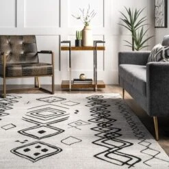 NuLOOM Janelle Machine Washable Transitional Moroccan Area Rug -Home Decor Shop GUEST 69042b38 c13c 4af9 ae9d 0930343f37fe