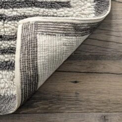 NuLOOM Tayshia Machine Washable Wool Modern Striped Area Rug -Home Decor Shop GUEST 6a1a60cf 95fb 4cf7 84c1 a5ee522b3756