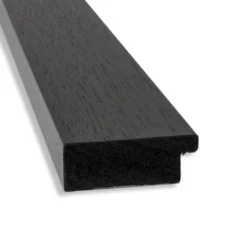 40" X 28" Non-Beveled Furniture Narrow Bathroom Wall Mirror Espresso Brown - Amanti Art