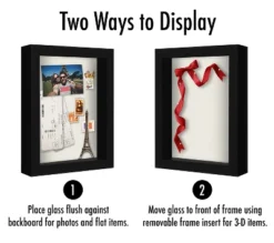 Americanflat Shadow Box Frame With Tempered Shatter-resistant Glass - Available In A Variety Of Sizes And Styles 11 Americanflat Shadow Box Frame With Tempered Shatter-resistant Glass - Available In A Variety Of Sizes And Styles -Home Decor Shop GUEST 6b208fd4 efd1 49ce 8134 cdebfe98efdf