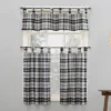 Blair Farmhouse Plaid Semi-Sheer Tab Top Kitchen Curtain Valance And Tiers Set - No. 918 1 Blair Farmhouse Plaid Semi-Sheer Tab Top Kitchen Curtain Valance And Tiers Set - No. 918 -Home Decor Shop GUEST 6bd61356 a54c 4cfb b7db 51f0bc856bb9