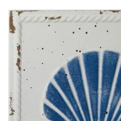 Set Of 4 Metal Sea Horse Speckled Wall Decors With Starfish Shell And Coral Designs Cream - Olivia & May -Home Decor Shop GUEST 6e2e2ea3 66db 43e2 985f 6f4dc301f58c