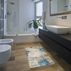 World Rug Gallery Transitional Abstract Anti Fatigue Standing Mat -Home Decor Shop GUEST 6ef6de59 bc45 49e3 ace9 2ba7a8211fdd