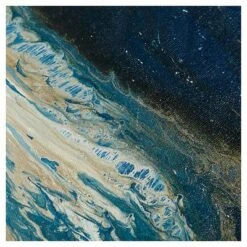 (Set Of 3) 32" Height Rolling Waves Gel Coated Canvas Blue -Home Decor Shop GUEST 6f834538 0f25 4f5d ac5e cea94b00a4fc