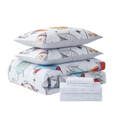 Floating In Space Kids Printed Bedding Set Includes Sheet Set By Sweet Home Collection 3 Floating In Space Kids Printed Bedding Set Includes Sheet Set By Sweet Home Collection