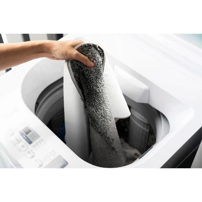 2pc Traditional Nylon Washable Bathroom Rug Set Yellow - Garland Rug 4 2pc Traditional Nylon Washable Bathroom Rug Set Yellow - Garland Rug - Image 2