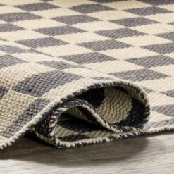 NuLOOM Connie Checkered Wool/Jute Tasseled Area Rug -Home Decor Shop GUEST 7112892d 630e 41fa 8951 6e0f0acb6cd9