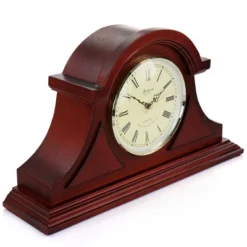 Bedford Clock Collection Redwood Tambour Mantel Clock With Chimes -Home Decor Shop GUEST 71db257d 3d78 4c03 9eb7 188b6bbf69f3