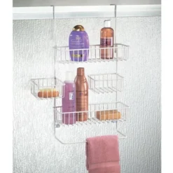 MDesign X-Wide Metal Over Door Bathroom Tub/Shower Caddy Organizer -Home Decor Shop GUEST 72d09331 3455 4376 bfca 750496a5a391