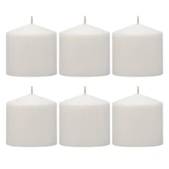 6pk Pillar Candles White - Stonebriar Collection -Home Decor Shop GUEST 731c0f52 88f3 4dcc 946a ab4b9e015ecb
