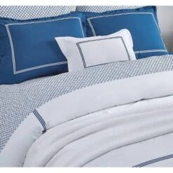 4pc King Walk The Line Comforter Sham Bonus Set Navy - Scout Home -Home Decor Shop GUEST 73c99031 5092 4de1 85c7 c2bf6cd8587b