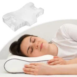 Unique Bargains Satin Home Sleeping Neck And Shoulder Pain Ease Bed Memory Foam Pillow 1Pcs -Home Decor Shop GUEST 7596bd60 3c0a 4db2 9ed3 1aa5c7d7e776