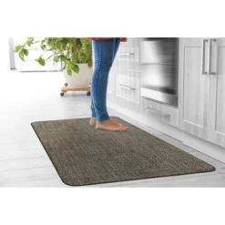 World Rug Gallery Textured Beige Anti-fatigue Mat -Home Decor Shop GUEST 75a42f3c be73 465d 9655 90fcc7a71f07