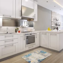 World Rug Gallery Transitional Abstract Anti Fatigue Standing Mat -Home Decor Shop GUEST 7772cfb3 cb15 4232 97c8 005b1bdc05c8