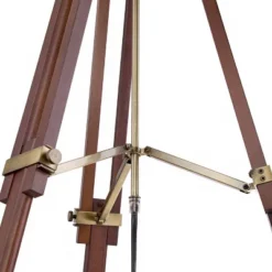 Possini Euro Design Surveyor Modern Tripod Floor Lamp 57 1/2" Tall Cherry Wood Adjustable Beige Linen Drum Shade For Living Room Bedroom Office House 12 Possini Euro Design Surveyor Modern Tripod Floor Lamp 57 1/2" Tall Cherry Wood Adjustable Beige Linen Drum Shade For Living Room Bedroom Office House -Home Decor Shop GUEST 77dba18c 25b0 4112 8812 96840019563f