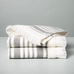 Multistripe Bath Towels Cream/Gray - Hearth & Hand™ With Magnolia -Home Decor Shop GUEST 78ade48d d25d 4e09 b83f 227a74722f75