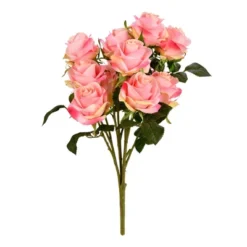 Vickerman 17.5" Artificial Rose Bush -Home Decor Shop GUEST 79892519 05ae 41c7 a247 fdf398b6d2c5