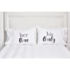 C&F Home Her One His Only Pillowcase Set 2 C&F Home Her One His Only Pillowcase Set -Home Decor Shop GUEST 7a18d4aa 05f5 4beb b930 675c59fb9545