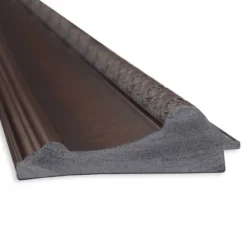 38" X 32" Non-Beveled Decorative Bathroom Wall Mirror Bronze - Amanti Art