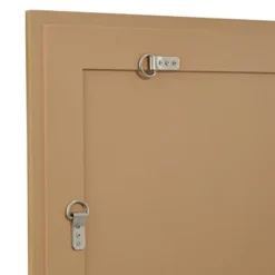 Noble Park Jeneva Rectangular Vanity Wall Mirror Modern Beveled Shiny Gold Leaf Wood Frame 27" Wide For Bathroom Bedroom Living Room Home Office House -Home Decor Shop GUEST 7e09382c 3c36 466f 82a3 cbd3a81a40c0