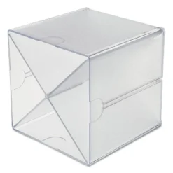 Deflecto Desk Cube With X Dividers Clear Plastic 6 X 6 X 6 350201 -Home Decor Shop GUEST 80487d99 3770 42aa bbad 51314dfe66c3