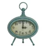 Transpac Metal 10.75 In. Blue Everyday Patina Clock -Home Decor Shop GUEST 80ebba67 b93a 42be 899e 388e693b6bbf