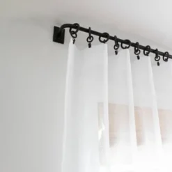 Holli Zollinger Linen Grid Single Panel Sheer Window Curtain - Deny Designs -Home Decor Shop GUEST 82e773e7 c29c 449e aac7 7d38e37007d6 2