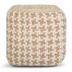 Digby Cube Pouf Natural - Wyndenhal -Home Decor Shop GUEST 8442348a 40eb 4c3b adf3 d089fe5dba99