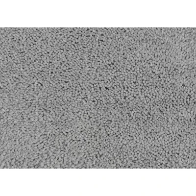 3pc Traditional Nylon Washable Bathroom Rug Set Platinum - Garland Rug 5 3pc Traditional Nylon Washable Bathroom Rug Set Platinum - Garland Rug - Image 3