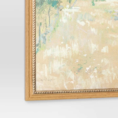 20" X 16" Pastures Framed Wall Canvas - Threshold™ 5 20" X 16" Pastures Framed Wall Canvas - Threshold™ - Image 3