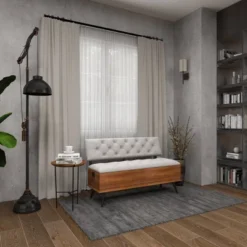 Industrial Floor Lamp Black - Olivia & May -Home Decor Shop GUEST 86a496eb 62e5 4165 bab5 edae58768fb6