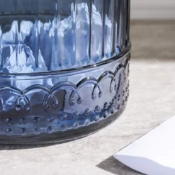 Whole Housewares 7.5'' X 10'' Glass Mosaic Decorative Trash Can - Blue -Home Decor Shop GUEST 87ed2ecf 1637 4bcb 9b16 151b944303c9