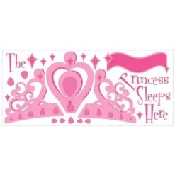 Princess Sleeps Here Peel And Stick Giant Wall Decal - RoomMates -Home Decor Shop GUEST 8925f5ad 4536 42b7 afe3 a905802f96e0