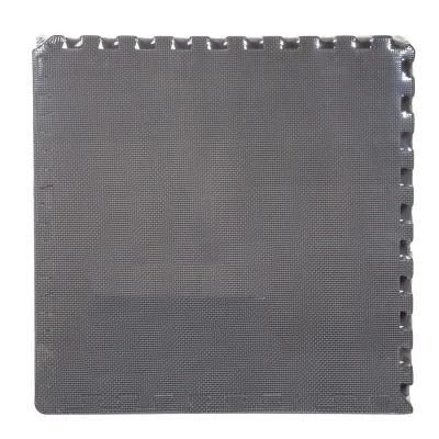 Fleming Supply Interlocking Foam Floor Mat Tiles For Classrooms, Exercise Rooms, And More - 24" X 24", Gray, 6 Count 5 Fleming Supply Interlocking Foam Floor Mat Tiles For Classrooms, Exercise Rooms, And More - 24" X 24", Gray, 6 Count - Image 3